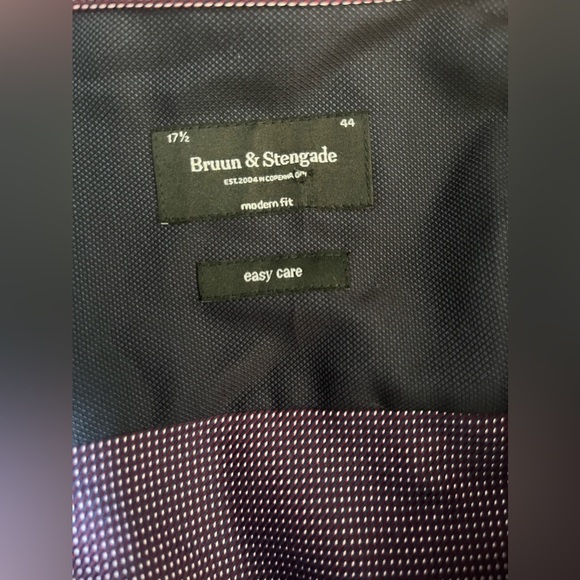 NWT Bruun and Stengade Mens Colorful Shirt in Pristine Condition!! - Picture 6 of 10